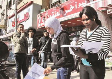 ملازم طلبة فى بين السرايات تصوير هبة خليفة